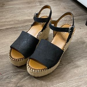 Franco Sarto Wedge Heel Sandals - very comfortable